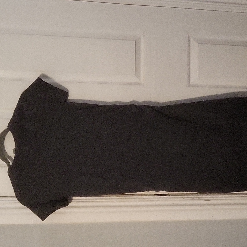 Gray Graphic Maternity Dress - Picture 7 of 7